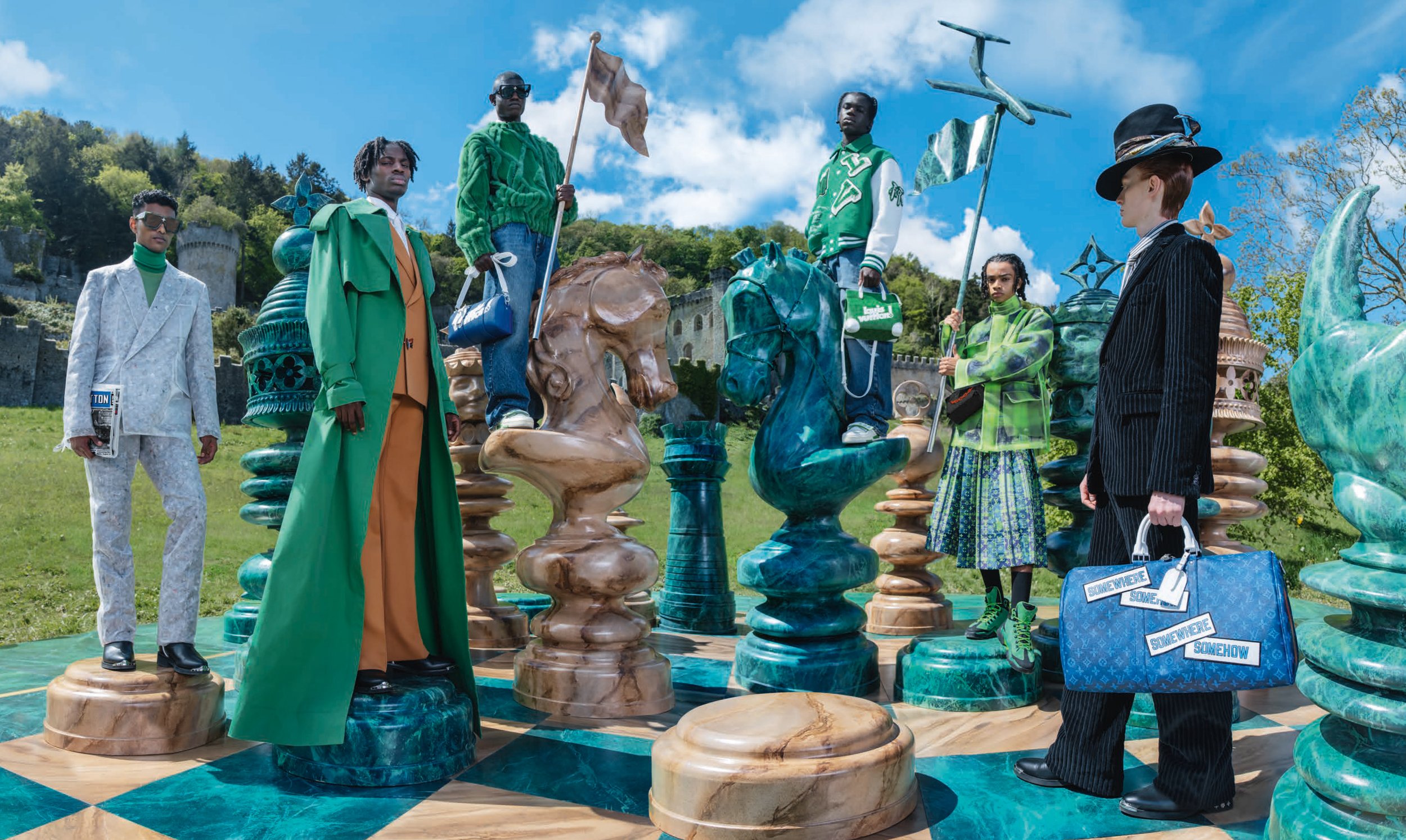 Louis Vuitton Mens CAMPAIGN AW21 — Gary Card